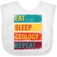 thumbnail image 3 of Inktastic Geologist Eat Sleep Geology Boys or Girls Baby Bib, 3 of 4
