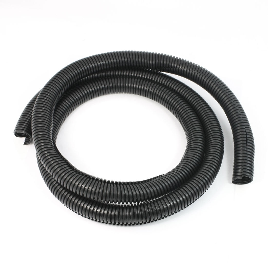 Electric Wire Protector 28mm Dia Flexible Split Loom Tubing Pipe 6.5Ft