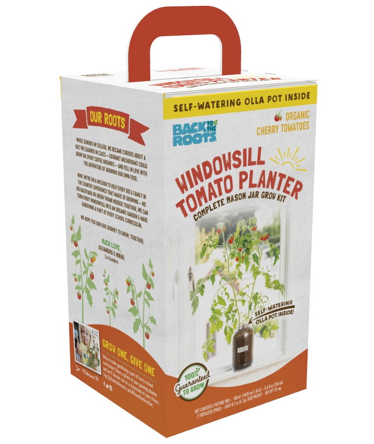 Back to the Roots Windowsill Tomato Planter, Complete Back to the Roots Windowsill Tomato Planter, Complete