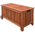 thumbnail image 1 of vidaXL Garden Storage Box 118x52x58 cm Wood, 1 of 4
