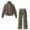 Brown Deer Camo, variant on Camo Pink Bow Womens 2 Piece Outfits Sweatsuits Sets, Fall Drawstring Mock Neck Sweatshirt Wide Leg Sweatpants Matching Casual Lounge Tracksuit with Pockets