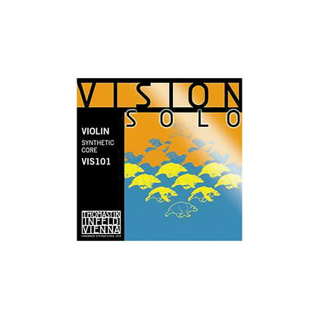 Thomastik Vision Solo 4/4 Size Violin Strings 4/4 Size Silver D (The Best Violin Strings)