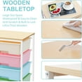thumbnail image 5 of Utility Cart with 4 Drawers,Rolling Storage Cart with Drawers,Storage Rolling Drawer Cart, 5 of 9