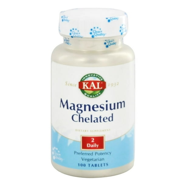 Kal Magnesium Chelated 100 Tablets