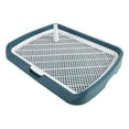 thumbnail image 3 of kurtrusly Mesh Dog Toilet Litter Box Easy Clean Comfortable for Small and Medium Dogs Green, 3 of 9