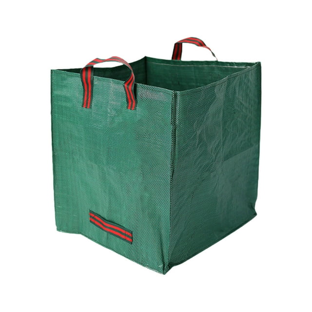 SIYTUAU Reusable Gardening Leaf Bag With Reinforced Handle Foldable And Portable Design Plastic Material For Yard Cleaning And Storage Leaf Bag 270L B