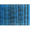 thumbnail image 1 of Ahgly Company Indoor Rectangle Oriental Light Blue Industrial Area Rugs, 5' x 7', 1 of 4