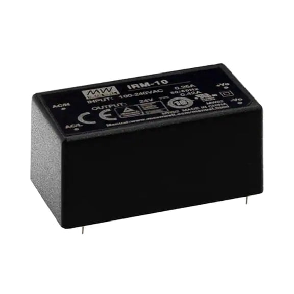 IRM-10-12 Enclosed AC DC Converters 1 Output 12V 850mA 85 ~ 305 VAC, 120 ~ 430 VDC Input