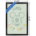 thumbnail image 3 of Disney Mickey Mouse - Little Explorer Wall Poster, 14.725" x 22.375", Framed, 3 of 3
