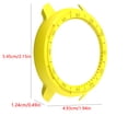thumbnail image 2 of Funda protectora de silicona suave de TPU para el accesorio de reloj Huami AMAZFIT GTR de 47 mm Inevent EL3341-04B, 2 of 7