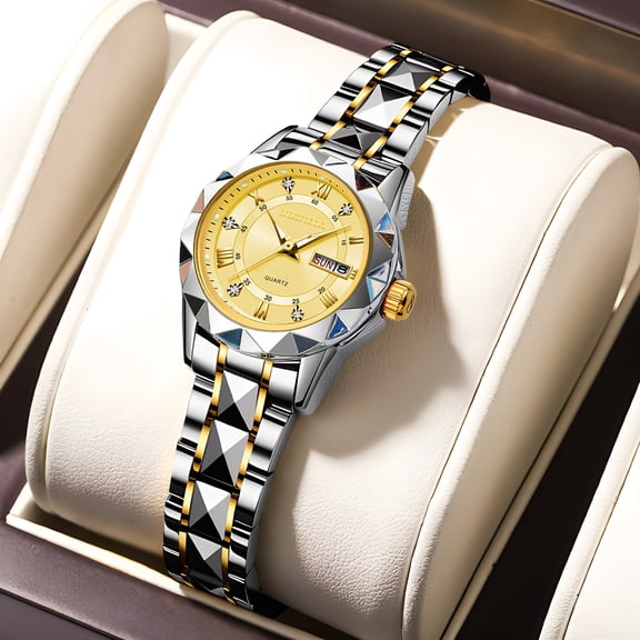 Resicozy Womens Watches Elegant Ladies Dress Watches Stainless Watch for Small Wrists Quartz Watch 2026 C