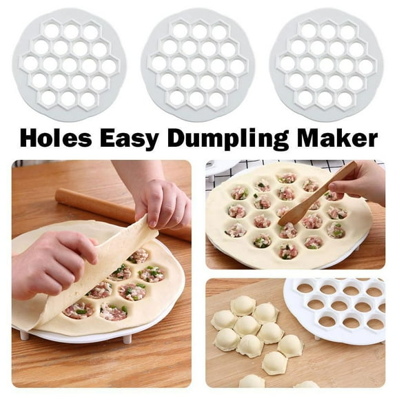 Ruifaya Dumpling Mante Ravioli Pierogi Pelmeni Mold Maker Dough Press Cutter