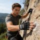thumbnail image 4 of Half-Finger Fitness Gloves With Wrist Strap Fingerless Workout Gloves Gym Gloves Training Gloves Silicone Palm Padding, 4 of 5