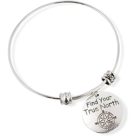 Find Your True North Fancy Bangle