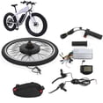 thumbnail image 3 of Electric Bicycle Conversion Kit, Electric Bicycle Kit Practical Convenient Durable  for Most People for Electric Bicycle 1500W Power/48 N.M Torsion/34 mph, 3 of 8