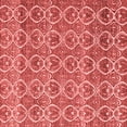 thumbnail image 1 of Ahgly Company Indoor Square Abstract Red Modern Area Rugs, 5' Square, 1 of 4