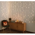 thumbnail image 2 of Merkury Innovations 4.2 FT. W x 5 FT. H Smart Wi-Fi Curtain Lights, 2 of 3