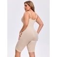 thumbnail image 2 of DARING DIVA Women's Sleeveless Shapewear Bodysuits Tummy Control Bodyshaper 2XL Beige, 2 of 5