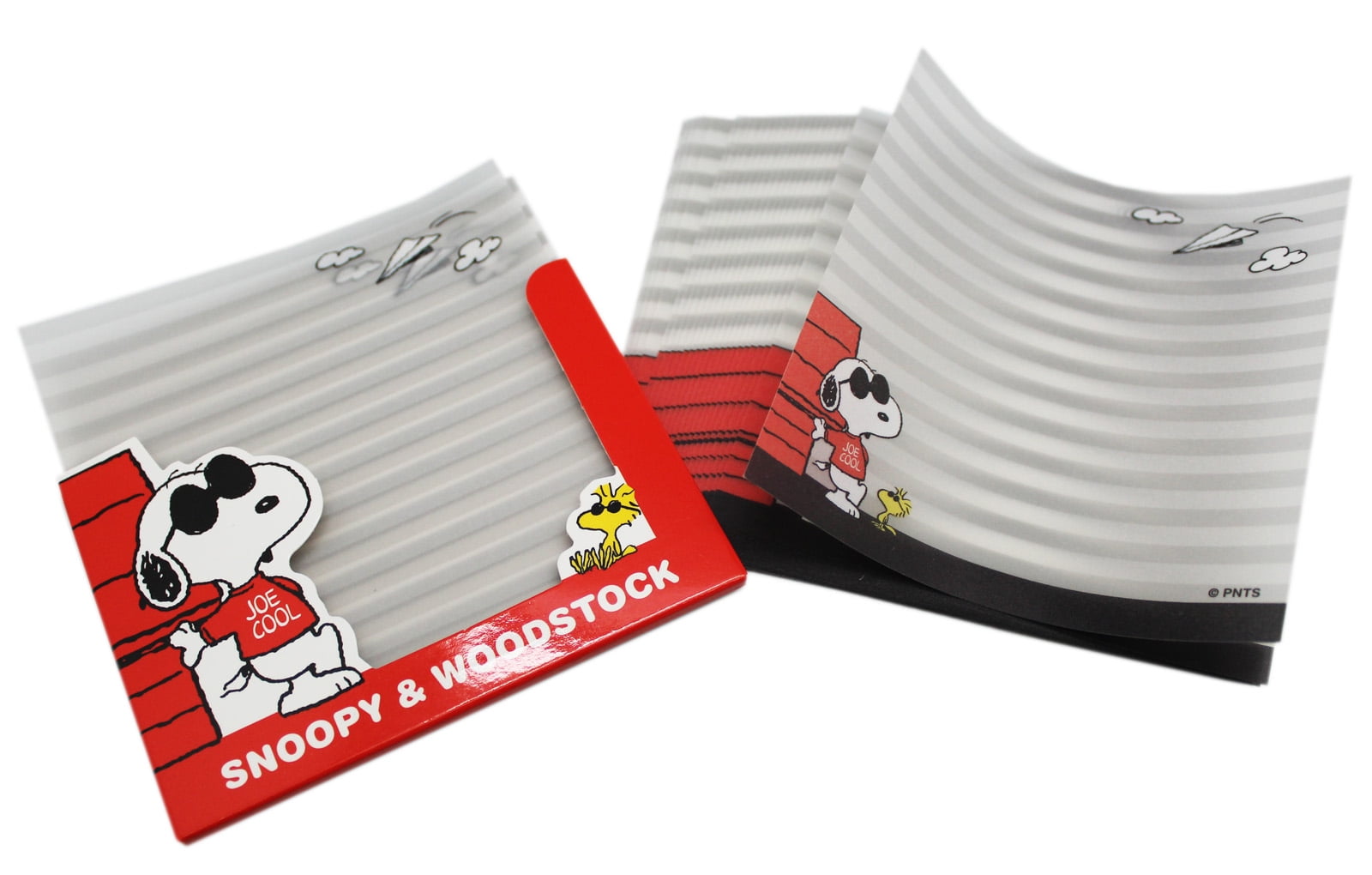 Snoopy And Woodstock Yellow Header Memo Cards With Stand Walmart Com