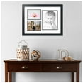 thumbnail image 2 of ArtToFrames Collage Photo Picture Frame with 1 - 8x10 and 2 - 5x7" Openings, Framed in Black with Crisp and Black Mats (CDM-3926-1128), 2 of 8