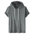 thumbnail image 1 of Men’s Sweatshirt Shirt For Daily Casual Comfort Lightweight Streetwear Top In Solid Color, 1 of 5