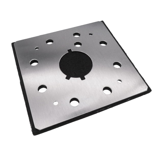 Almohadilla de repuesto para lijadora, 1/4 de hoja, 8 orificios, almohadilla de lijado cuadrada, reemplaza a Dewalt 151280-00 151284-00SV, se adapta a las lijadoras de cable Black & Decker Dewalt y Po