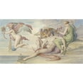 thumbnail image 2 of Bonaventura Genelli 14x10 Gold Ornate Wood Frame and Double Matted Museum Art Print Titled - Allegory on an Artist, 2 of 4