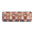 thumbnail image 2 of Dailycode Hallway Runner Rug 2x6 Non Slip Absorbent Soft Floor Mat for Home Kitchen Bedroom Entrance Cats Face, 2 of 7