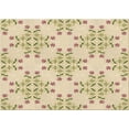 thumbnail image 1 of Ahgly Company Indoor Rectangle Patterned Golden Blonde Gold Area Rugs, 6' x 9', 1 of 6