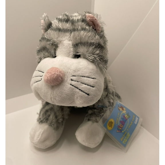 Cp Ganz Webkinz Sterling Cheeky Cat Plush Toy Comes With Sealed Code
