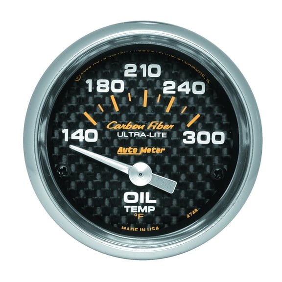 Auto Meter 2-1/16in C/F Oil Temp. Gauge 140-300