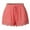 Pink, variant on Idoravan Womens Summer Shorts Fashion Women Lace Plus Size Rope Tie Shorts Yoga Sport Pants Leggings Trousers