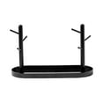 thumbnail image 3 of FVDPWYE Entryway Tray Key Bowl Elegant Storage Holder Jewelry Dish Organizer for Desktop Black Double, 3 of 9
