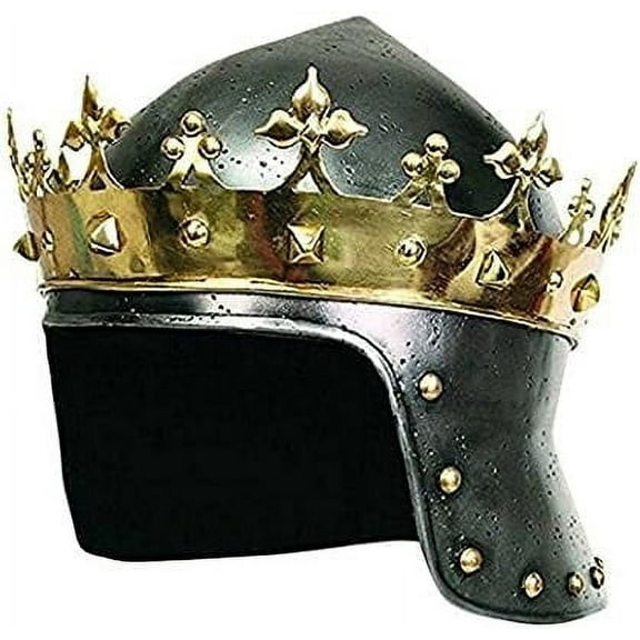 THOR INSTRUMENTS Armor Richard the Lionheart Medieval Helmet Metallic Colour One Size Rustic Vintage Home Decor Gifts