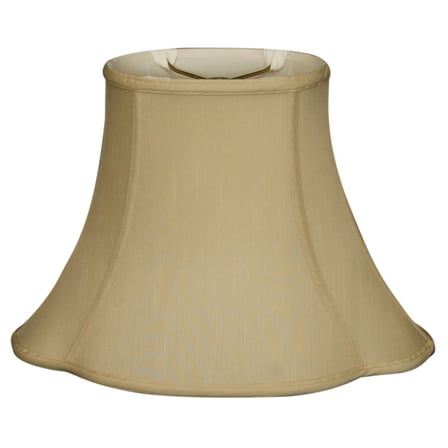 Royal Designs 16" Fancy Oval Lamp Shade Beige