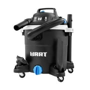 HART VOC1012PF 3703 10 Gallon 6 Peak HP Poly Wet/Dry Vacuum with Locking Accessories