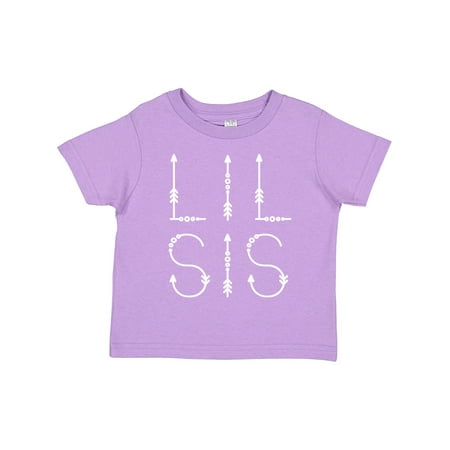

Inktastic Little Sister Announcement Lil Sis Gift Toddler Toddler Girl T-Shirt