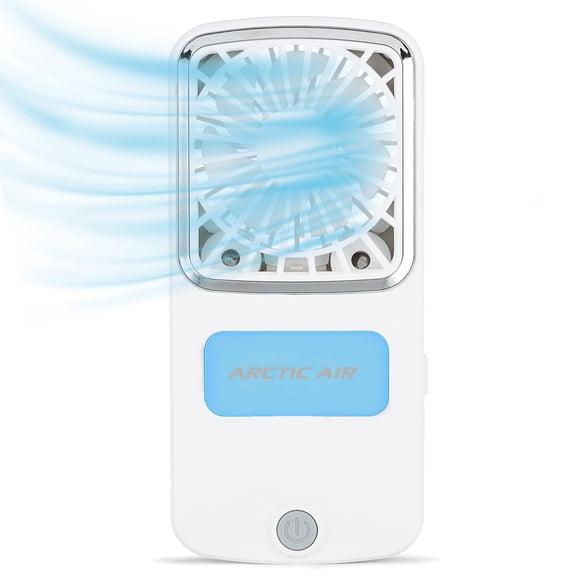 Portable Fan Arctic Air Pocket Chill Rechargeable 3 Speeds