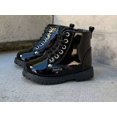 thumbnail image 3 of Botas Botines Zapatos Niña Charol Negro, 3 of 5