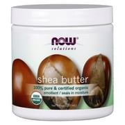 NOW Foods Organic Shea Butter 7 fl oz Solid Oil