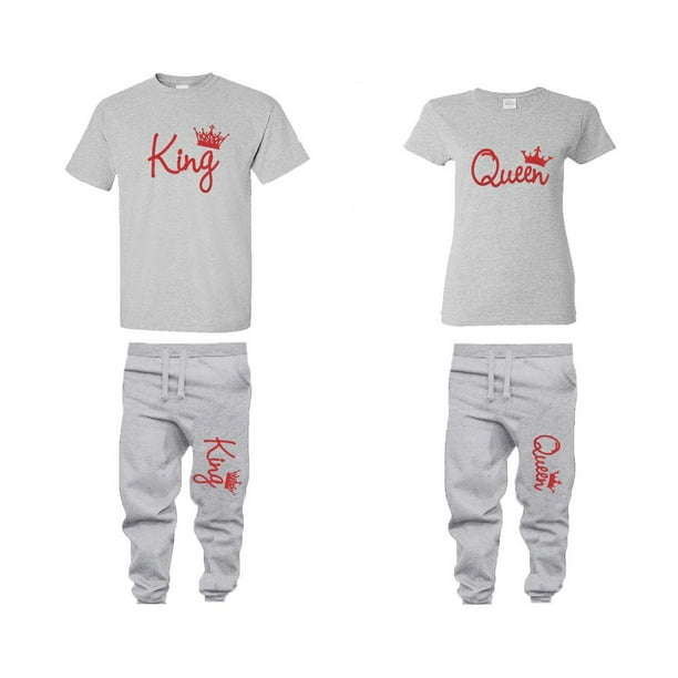 king and queen jogger sets