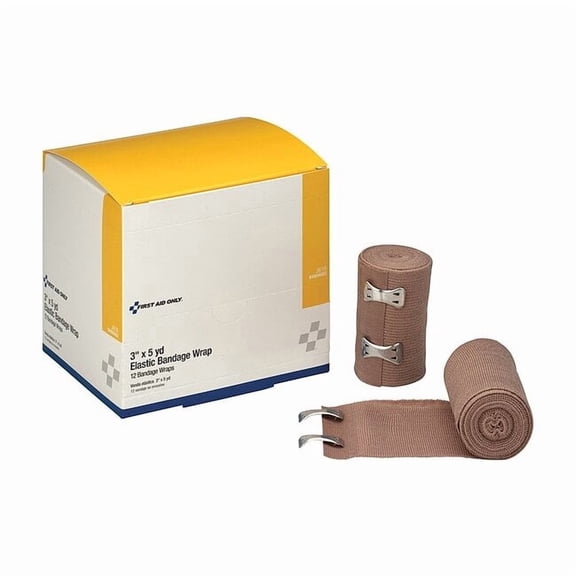 First Aid Only Bandage, Cloth, 6-1/2 in. L, PK12 J616