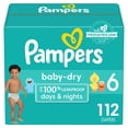 thumbnail image 1 of Pañales Pampers Baby Dry, tamaño 6, 112 unidades, absorbentes, 1 of 8