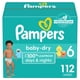 thumbnail image 1 of Pañales Pampers Baby Dry, tamaño 6, 112 unidades, absorbentes, 1 of 8