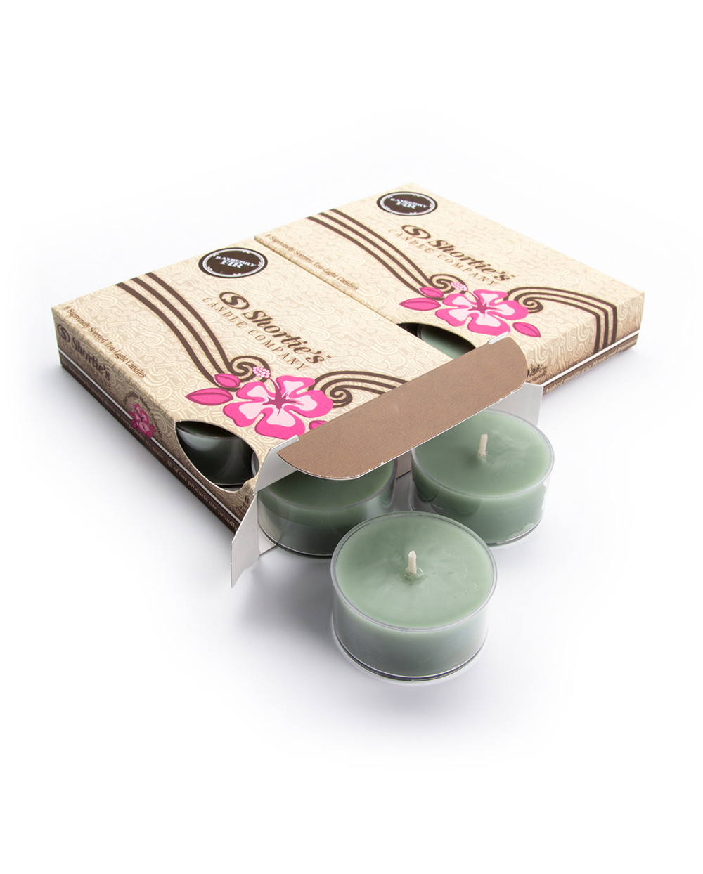 Bayberry Fir Tealight Candles Multi Pack (12 Green Highly Scented Tea