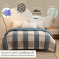 thumbnail image 4 of Ultra-Soft Washed Microfiber Duvet Insert, 70.86*78.74 Inch Great For Summer Spring Fall Enhanced Warmth For All Seasons, Lightweight Yet Insulating Comforter Core, Washable, 4 of 9