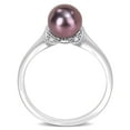 thumbnail image 4 of Everly Women's Cultured Pearl Sterling Silver Ring, 4 of 8