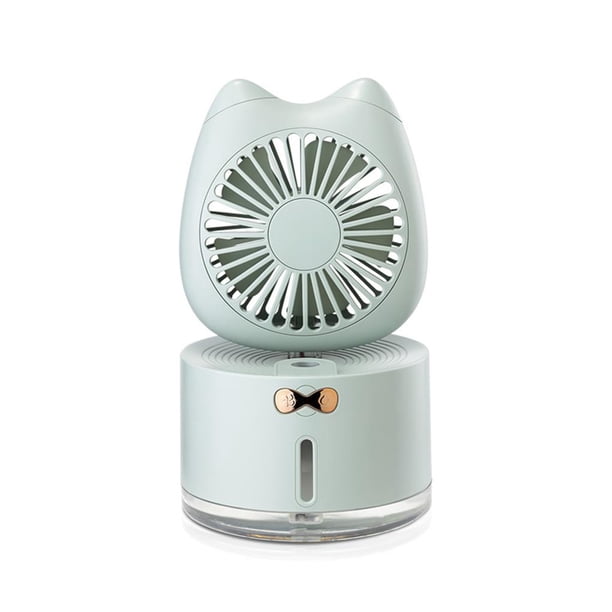 Bearachild Humidificador de niebla fría 3 en 1 con ventilador Función de luz nocturna Humidificadores pequeños Humidificadores de escritorio de Electrodomésticos Numero 3 Bearachild HA026682-03