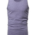 thumbnail image 3 of Men's Basic Scoop Neck Tank Top, 3 of 3