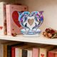 thumbnail image 4 of Adornos para San Valentín, letreros de pie acrílicos, regalos para San Valentín, letreros decorativos de pie acrílicos, regalos para San Valentín, 4 of 6